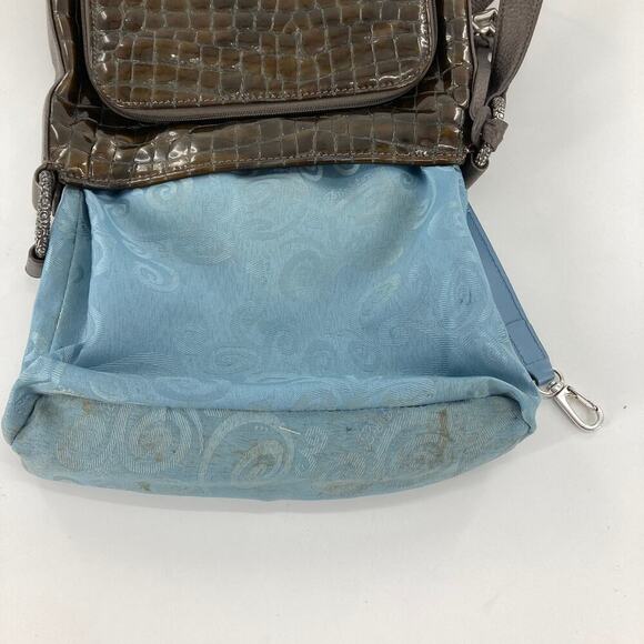 Brighton (Medium) brown, Carmel animal print shoulder bag - Picture 10 of 11